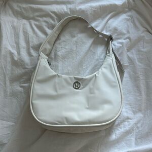 Lululemon Mini Shoulder Bag in White Opal
